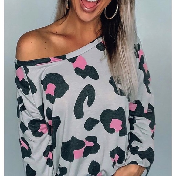 SHEIN Sweaters - Leopard print sweater